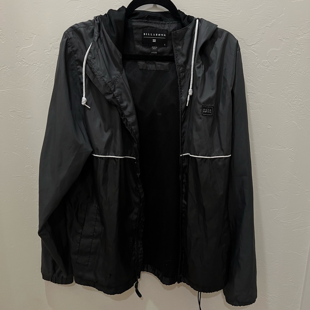 Billabong Charcoal Windbreaker for Men